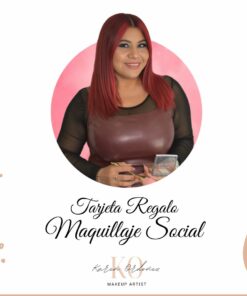 Tarjeta regalo Maquillaje Social