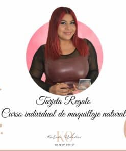 Tarjeta Regalo - Curso individual de maquillaje natural